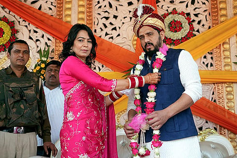 Kala Jathedi-Madam Minz wedding