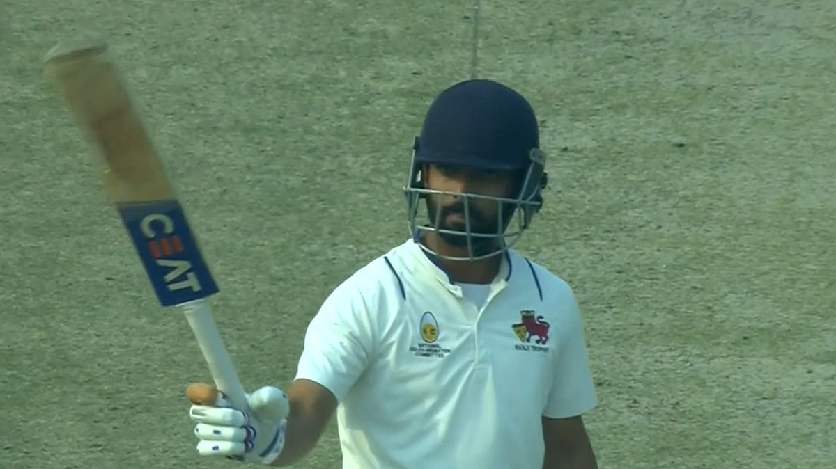 Ajinkya Rahane himself is waging a personal battle after scoring just 115 runs from six matches at an average of 12.77 with a lone fifty. - Screengrab (BCCI)