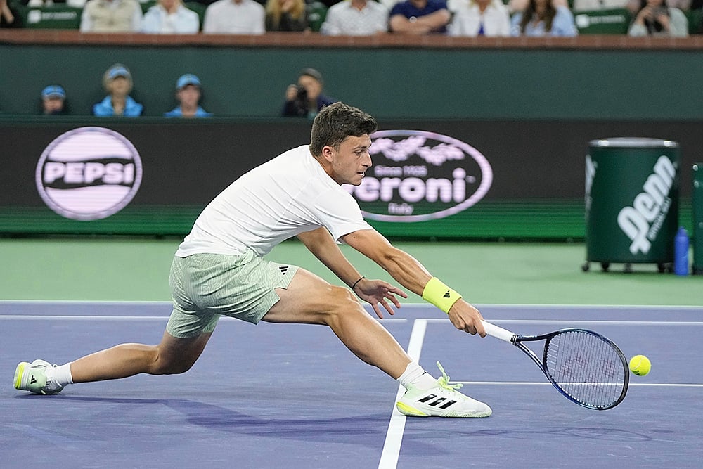 Indian Wells Open: Luca Nardi vs Novak Djokovic