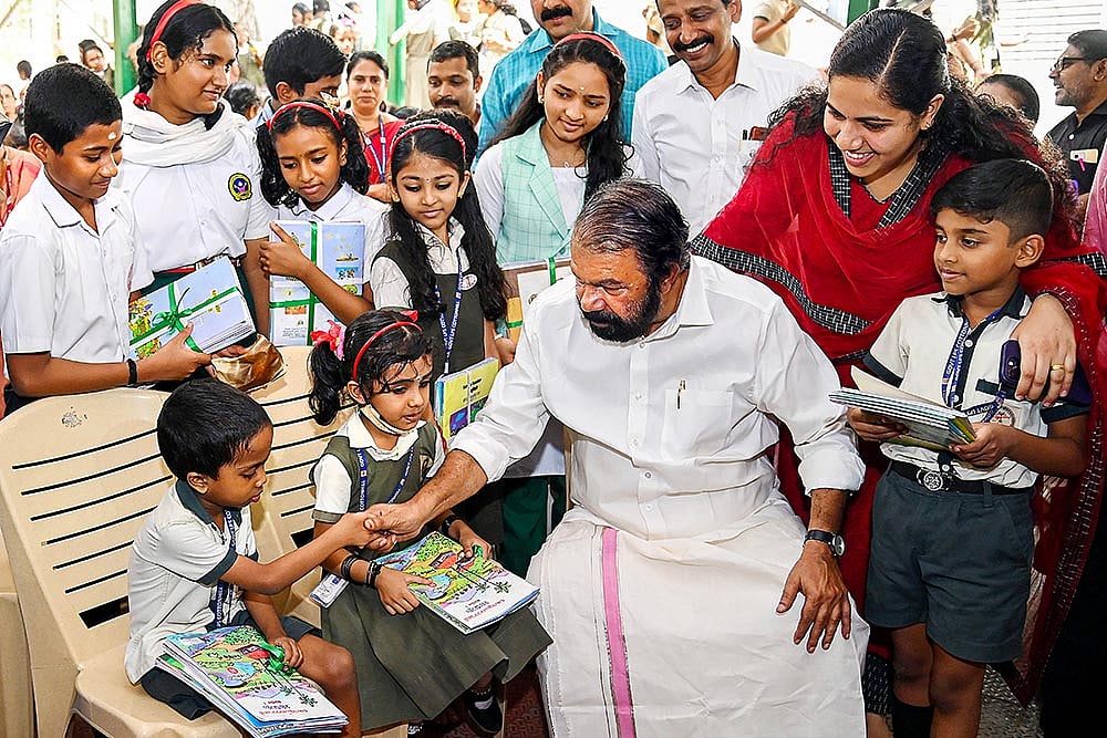 Photo: PTI : Kerala Education Minister V Sivankutty