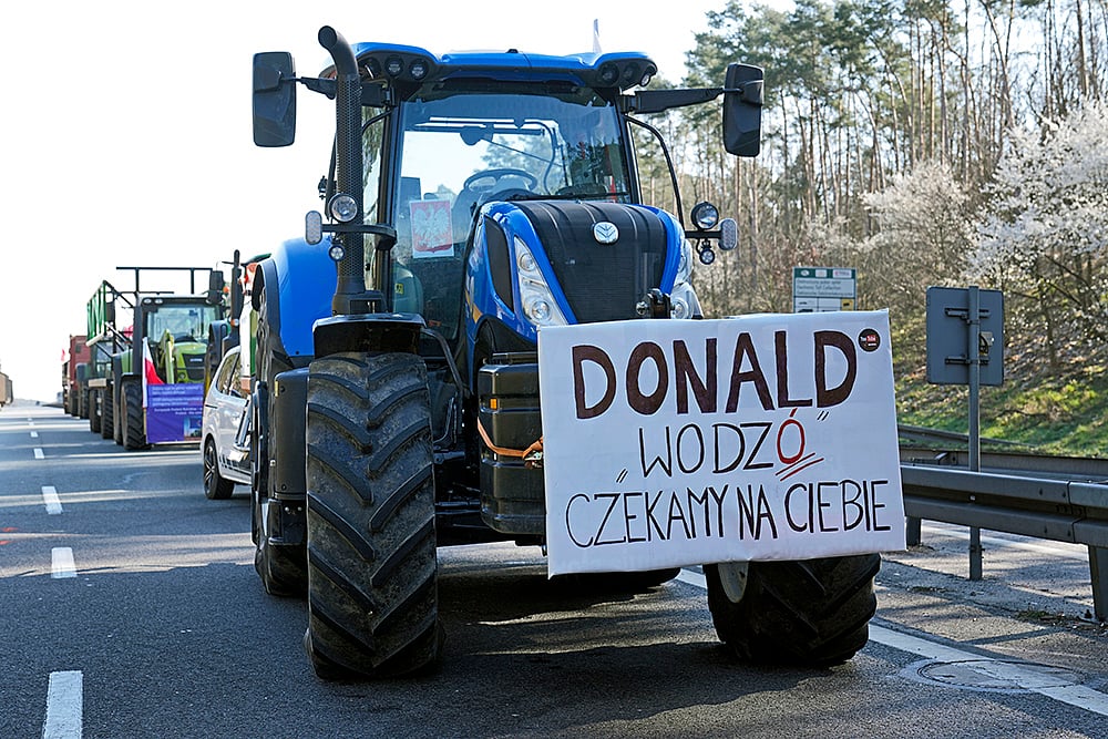 Poland Farmer Protest