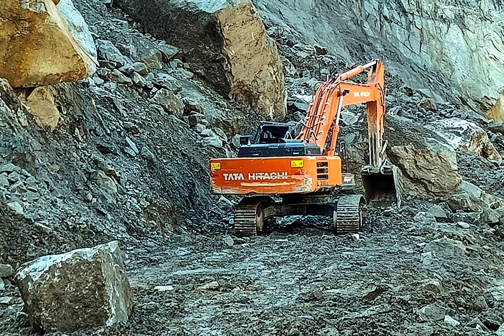 Landslide in Kinnaur