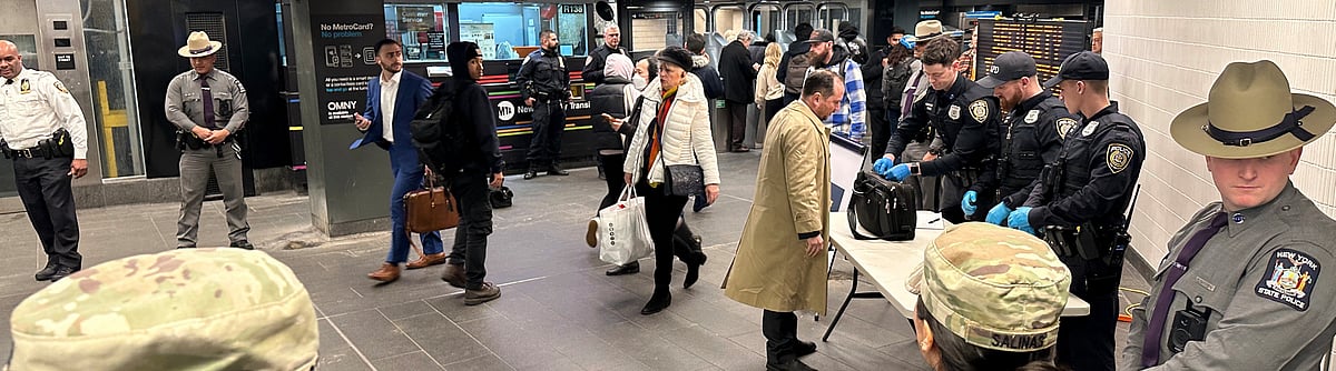 AP : New York subway