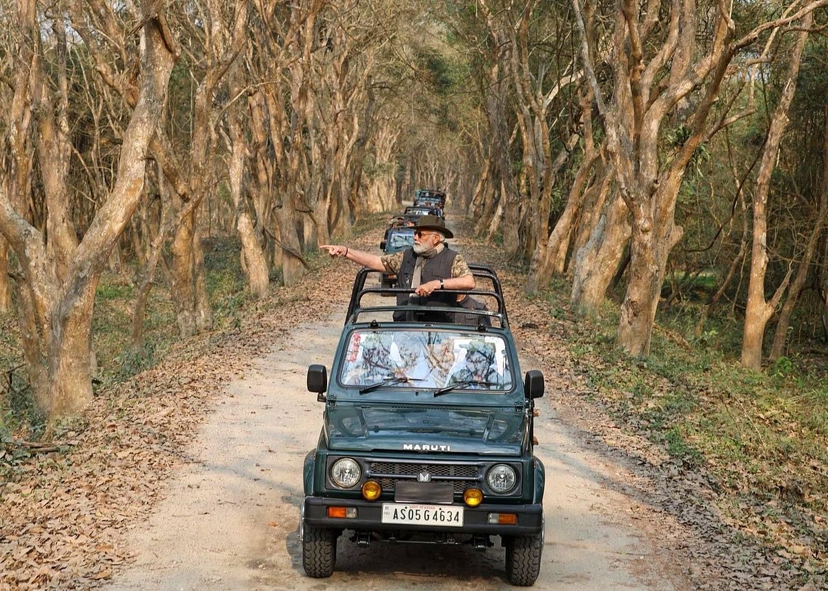 PM Modi's Visit Catapults Kaziranga National Park
