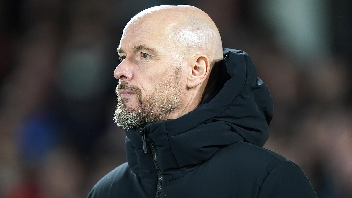 Erik ten Hag has shrugged off speculation over his future. - Bradley Collyer/PA