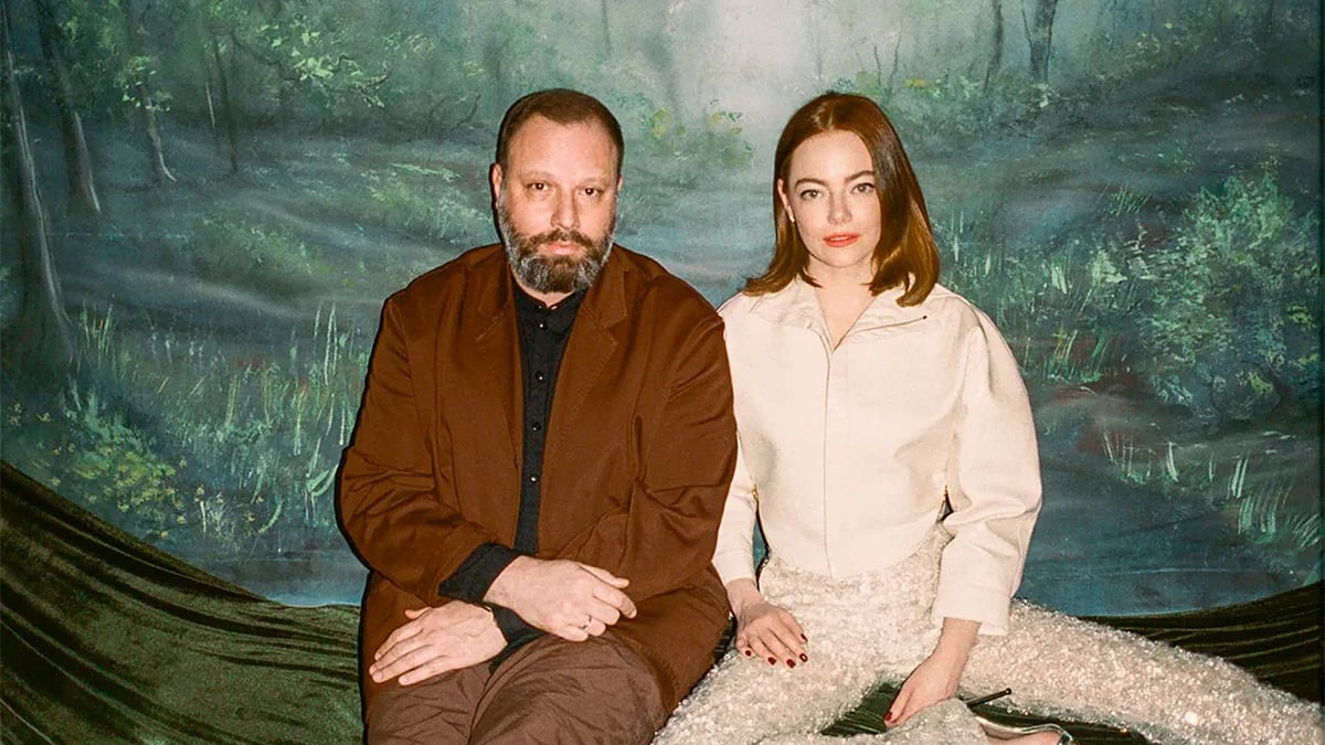 X : Yorgos Lanthimos and Emma Stone