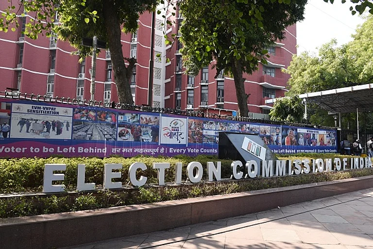 A view of the Election Commission of India building - Getty Images