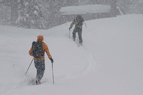 California Snow Storm