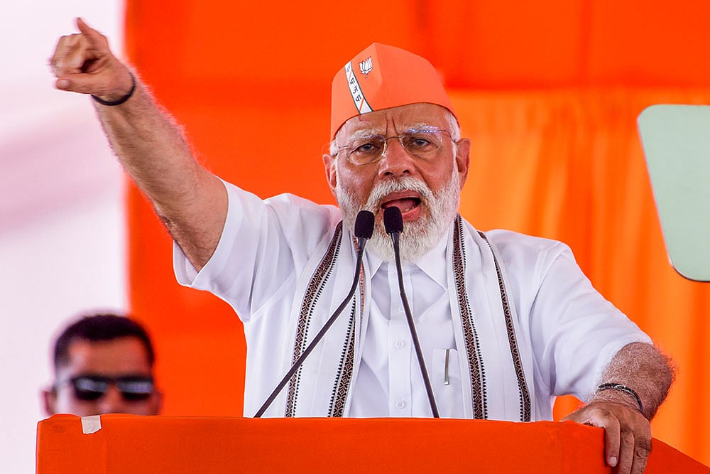 PM Modi in Adilabad
