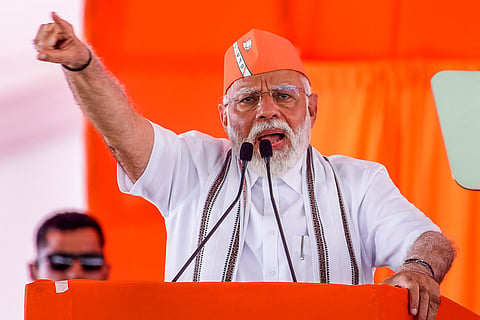 PM Modi in Adilabad