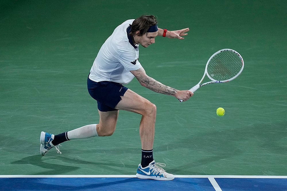 Dubai Tennis Championships Semis: Alexander Bublik vs Andrey Rublev