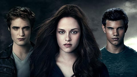 Kristen Stewart, Robert Pattinson, and Taylor Lautner in 'Twilight'
