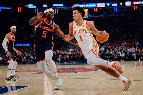 NBA: Atlanta Hawks vs New York Knicks