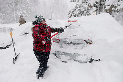 California Snow Storm