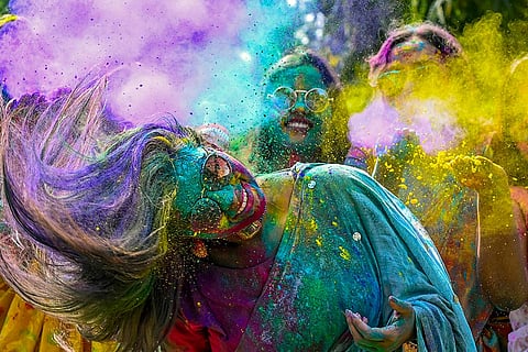 Holi celebrations