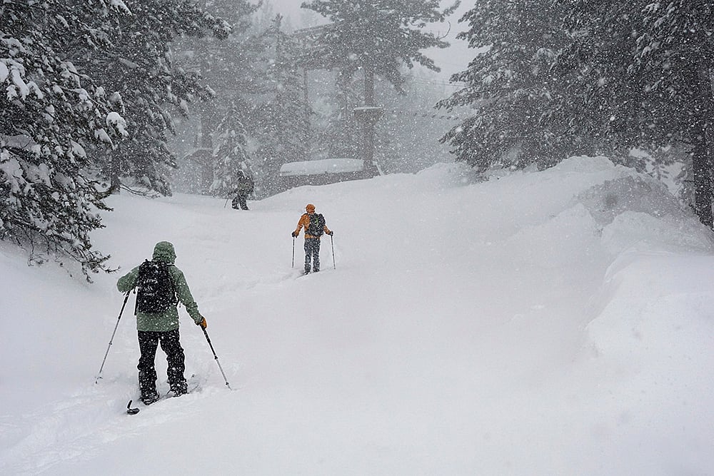 California Snow Storm
