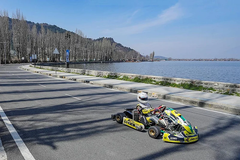 Formula 4 race in Srinagar