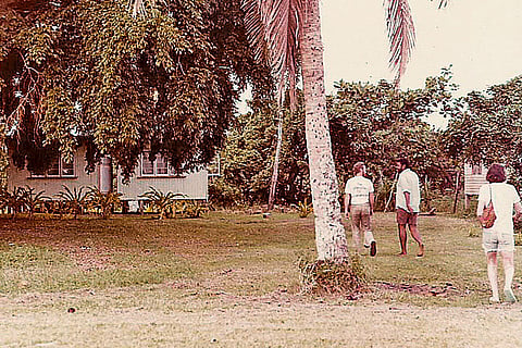 Orea in his village, 1979