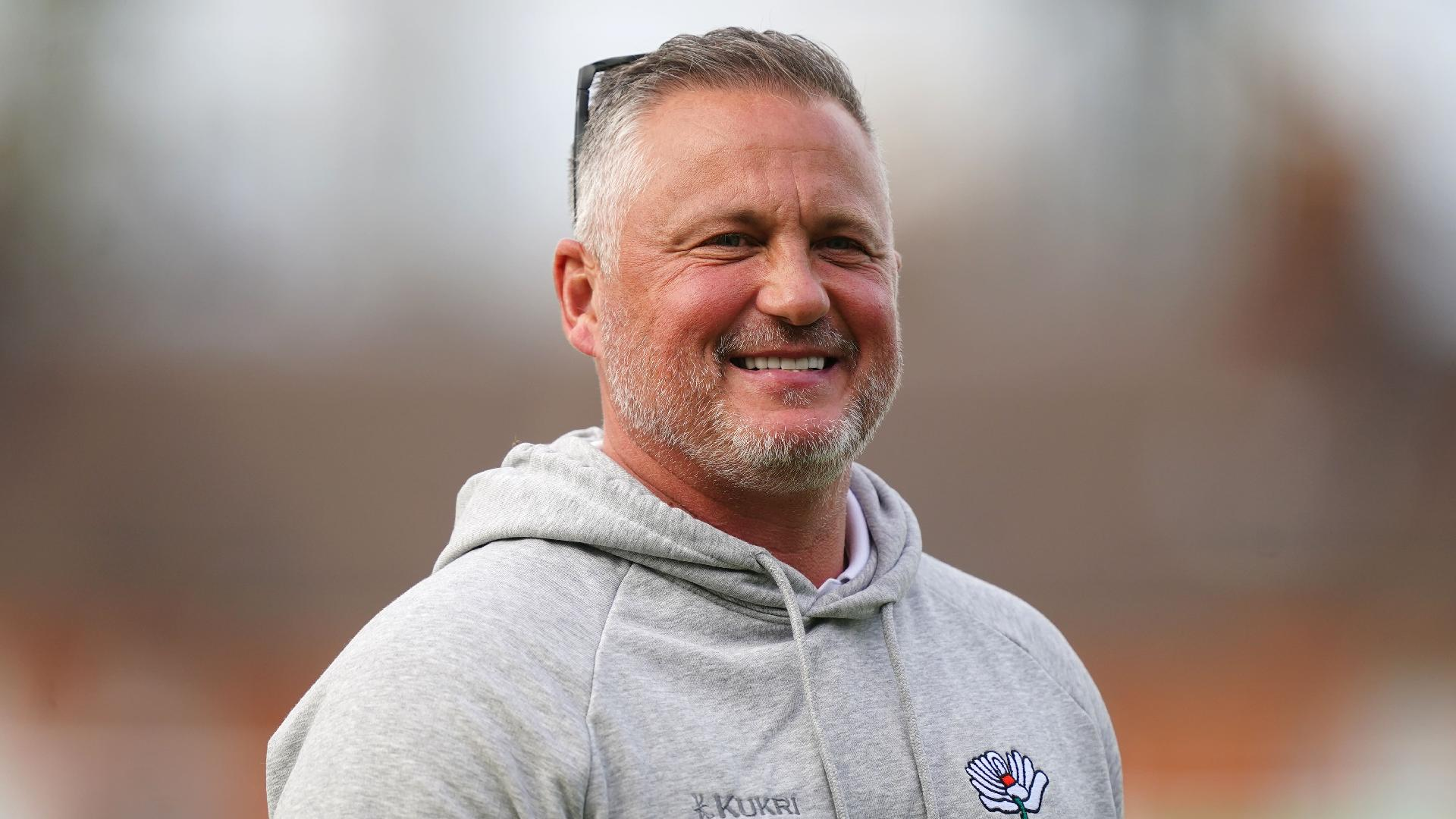 Mike Egerton/PADarren Gough has stepped down from his role as managing director of cricket at Yorkshire. : “It’s been an absolute honour to work for my boyhood club over the last two seasons," said Darren Gough.