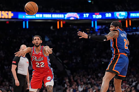 NBA 2023-24: Philadelphia 76ers vs New York Knicks