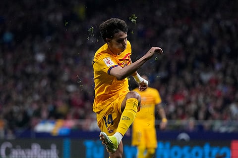 Joao Felix in action against former employers, Atletico.