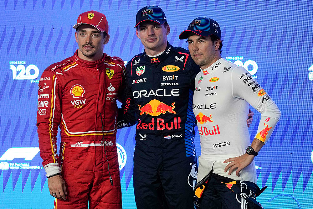 Saudi Arabia F1 GP Auto Racing qualifying session