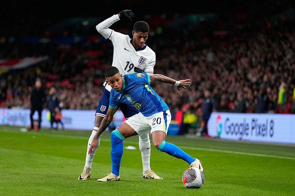 England Brazil Soccer