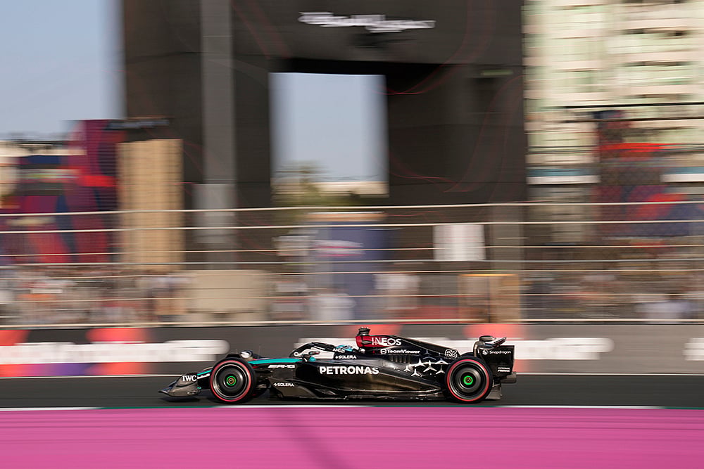 Saudi Arabia F1 GP Auto Racing qualifying session
