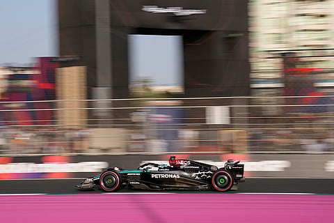 Saudi Arabia F1 GP Auto Racing qualifying session