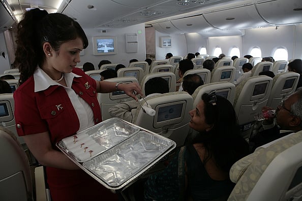 Getty Images : Cabin Crew at Mumbais Chatrapati Shivaji International Airport 