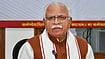 File Photo  :  Union Power Minister Manohar Lal Khattar 