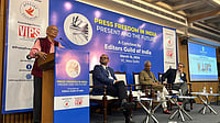 Anxious Musings: Editors Guild Discusses Press Freedom Amid Tightening Laws, Struggle For Survival Photo via Editor Guild of India : EGI Conclave on Press Freedom