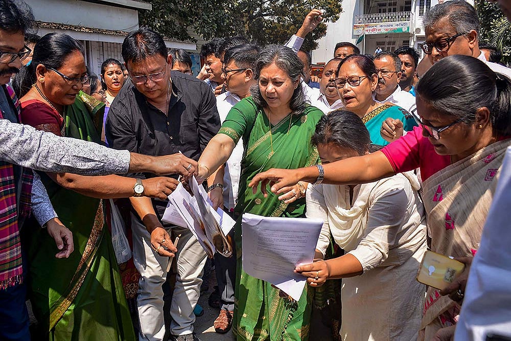 Protest After MHA Notified CAA Rules