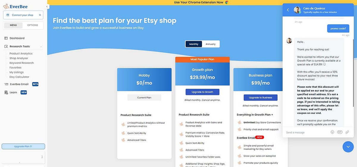 EverBee Promo Code