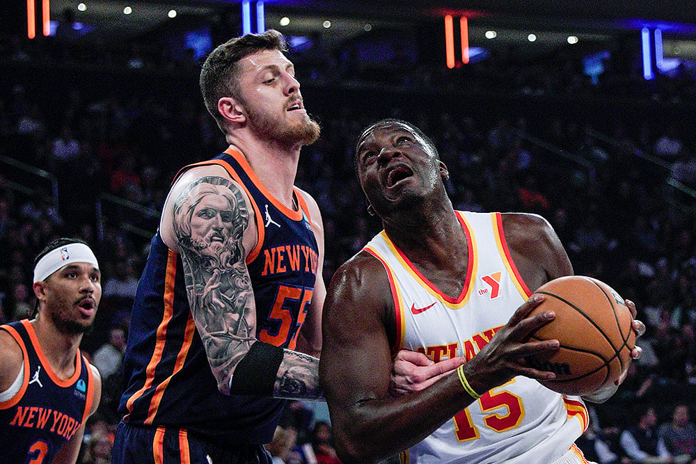 NBA: Atlanta Hawks vs New York Knicks