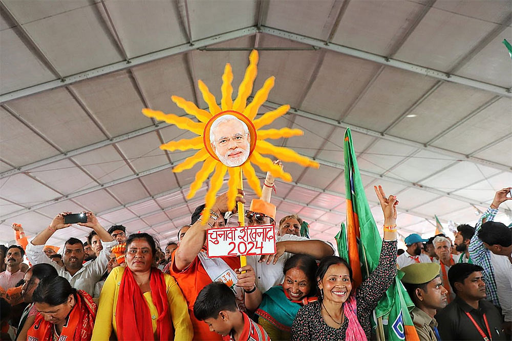 Narendra Modi public meeting in Meerut