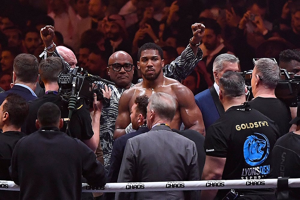 Saudi Arabia Boxing Joshua vs Ngannou