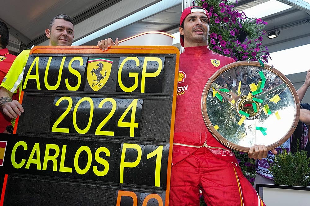 Photo: AP/Asanka Brendon Ratnayake : Australia F1 GP Auto Racing
