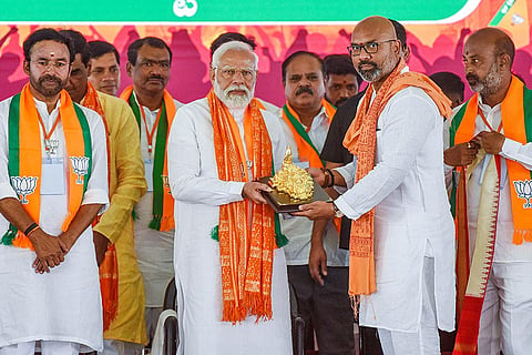 PM Modi in Telangana