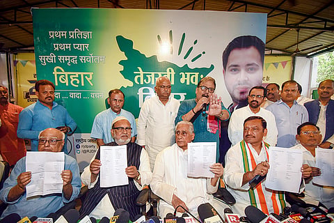 Grand Alliance releases candidates' list