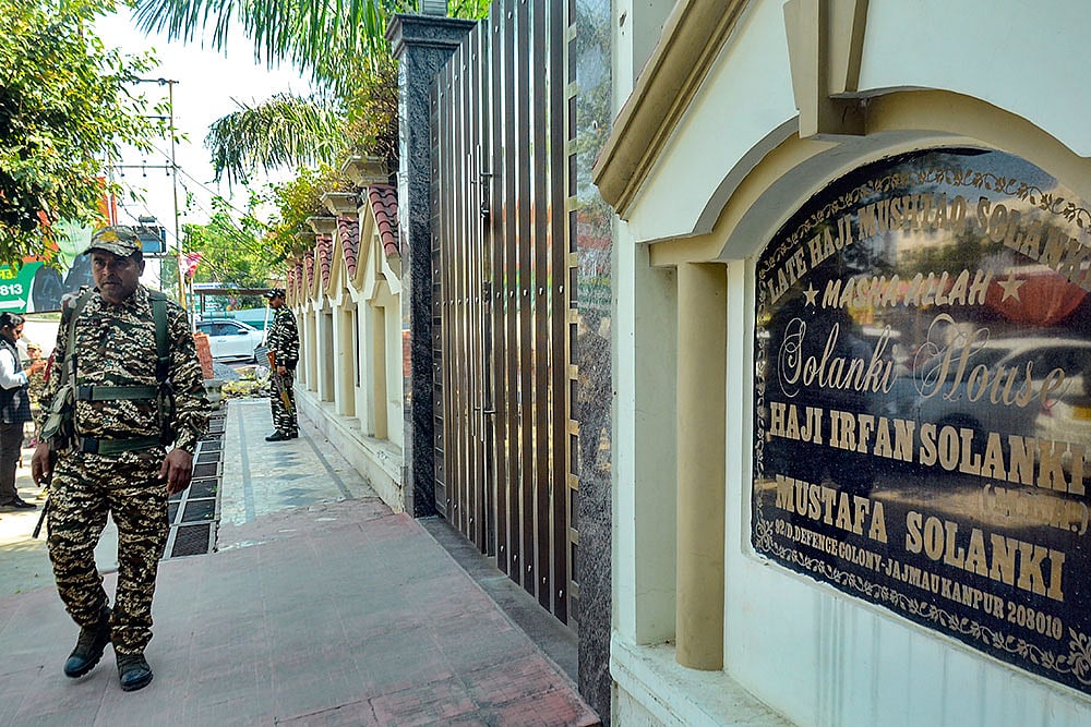 ED raids Irfan Solankis house