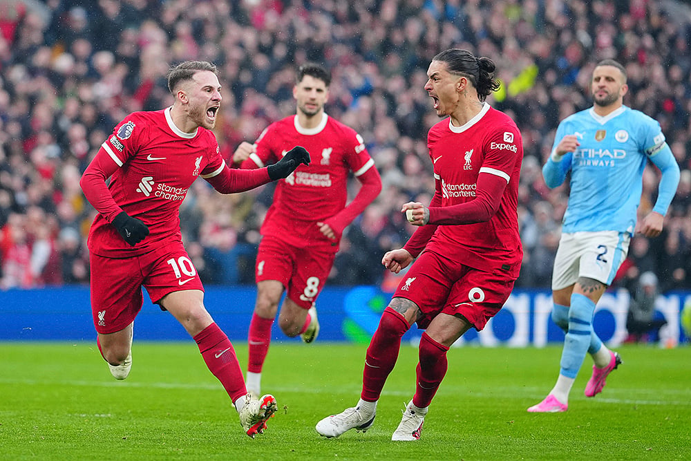 English Premier League 2023-24: Liverpool vs Manchester City