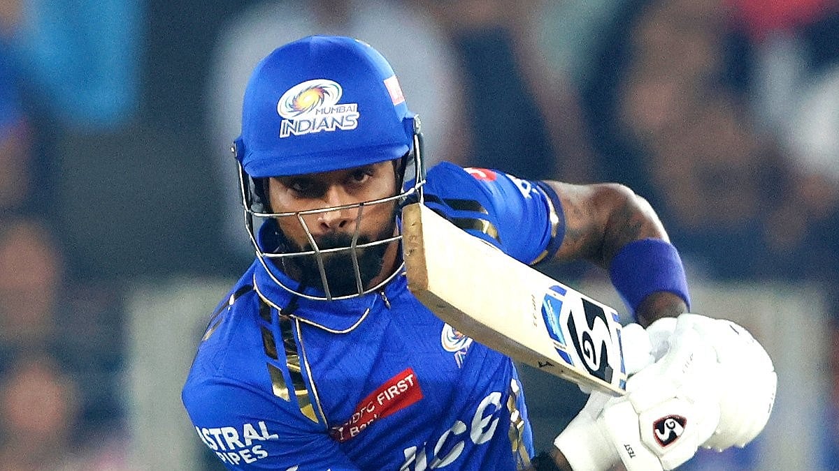 Mumbai Indians skipper in action at the IPL 2024 season-opening match against Gujarat Titans on March 24.  - (Photo: X | Mumbai Indians)