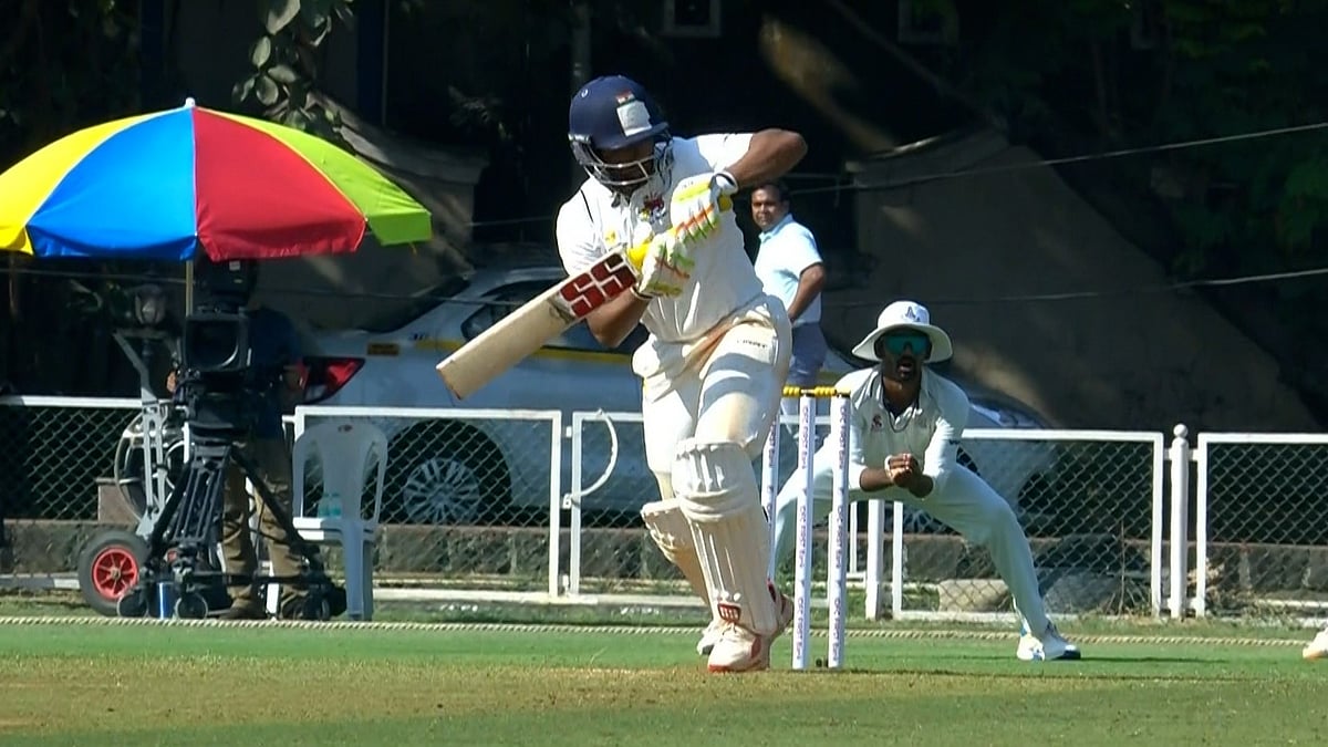 Team Mumbai in action against Tamil Nadu in the semifinal match of Ranji Trophy 2024.  - (Photo: BCCI Domestic) 