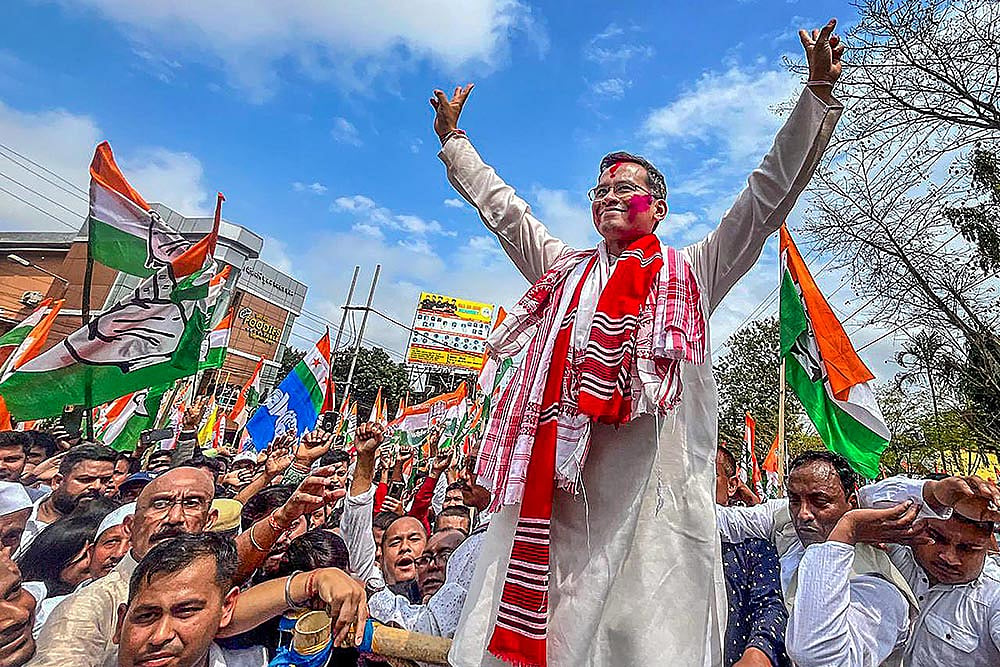 Gaurav Gogoi files nomination from Jorhat