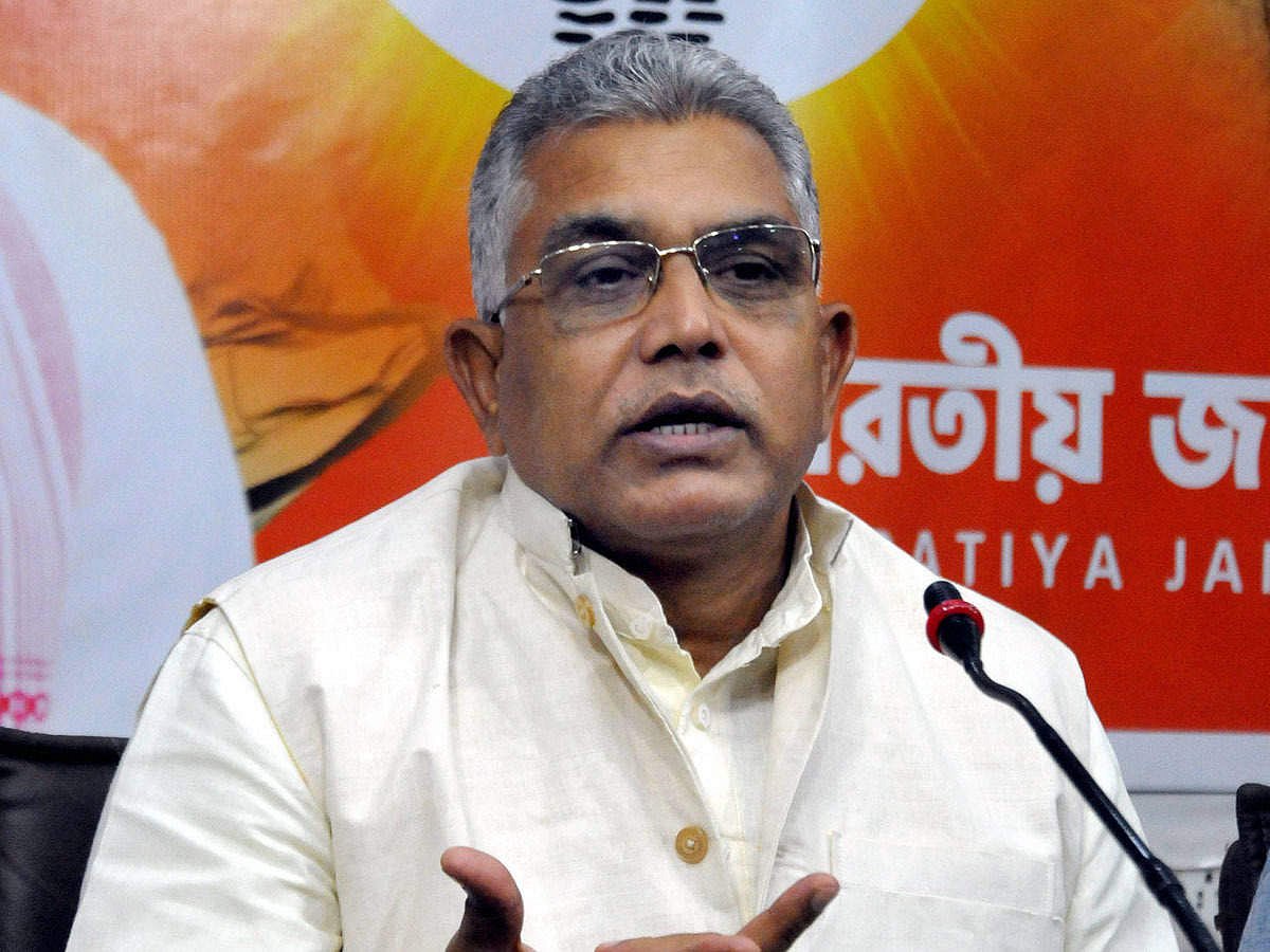 PTI : BJP West Bengal chief Dilip Ghosh |