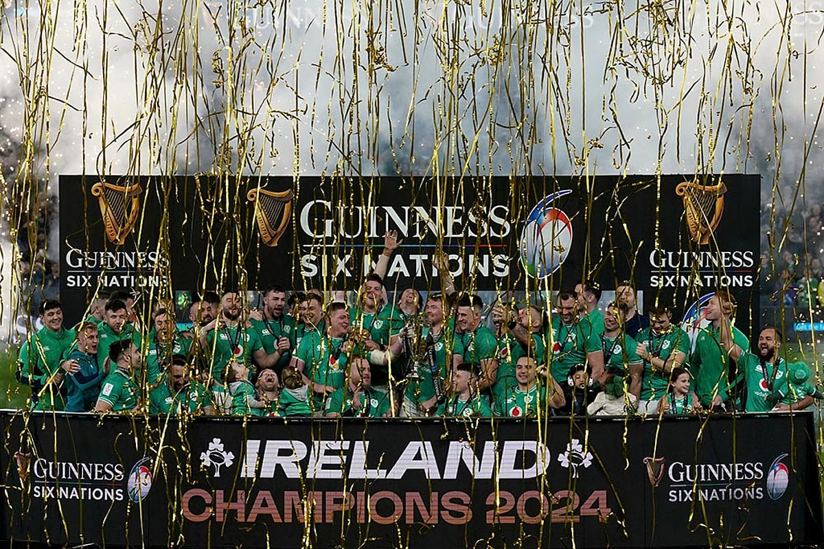 Six Nations Rugby: Ireland Break Scotland Hearts With Back-To-Back Title - In Pics