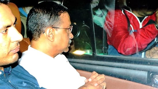Delhi Chief Minister Arvind Kejriwal arrested by ED from his residence | - PTI