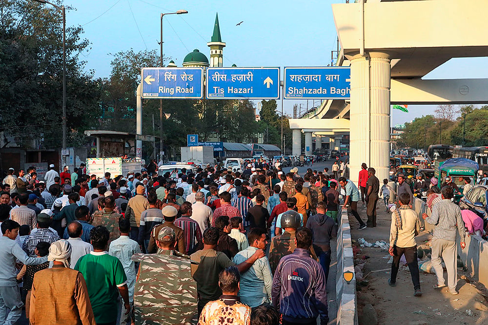Tight security arrangement in Delhis Inderlok