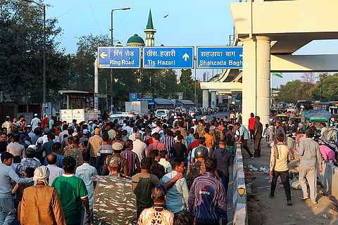 Tight security arrangement in Delhi's Inderlok
